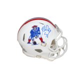 Richard Seymour Autographed New England Patriots Mini Helmet