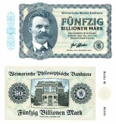 The Mustachioed Mark Banknote