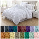 Sydney Pinch Pleat Pintuck Bedding Set by Chezmoi Collection