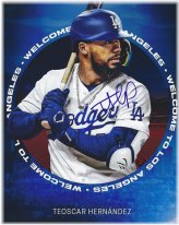 Teoscar Hernandez Dodgers Photo Reprint