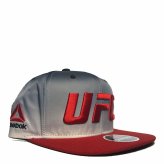 Sublimated Flat Brim Snapback Hat - Grey | Red