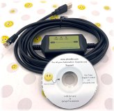 Universal PLC Programming Cable - 10ft Length