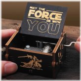 Galactic Melodies Wooden Music Box