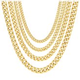 Miami Cuban Gold Necklace