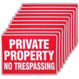Weatherproof Private Property Signs