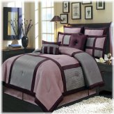 Purple Morgan Complete Bedding Set