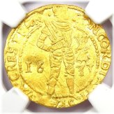 Golden Utrecht Ducat (1633)