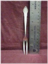 German Silver Bremen Pickle Fork
