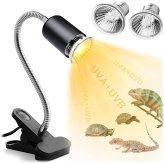 DoubleGlow Reptile Basking Lamp with Clip