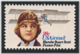 Blanche Stuart Scott Commemorative Stamp