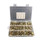 HexaBlend Nut Assortment - Metric and SAE Rivet Nuts (300 pcs)