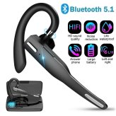 RoadWarrior Bluetooth Earpiece with Dual Mic and Noise Cancellation