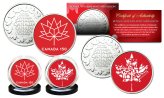 Canada 150 Commemorative Medallion Set - Red Logo Edition