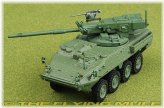 Stryker MGS Diecast Replica