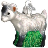 Pygmy Goat Glass Blown Ornament by Old World Christmas