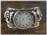 Turquoise Watch Cuff by Thomas Yazzie