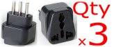 Universal Plug Adapter Set for USA to Italy Travel