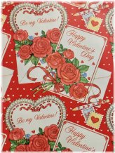 Retro Valentine's Day Wrapping Paper Collection