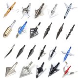 Crossed Broadhead Arrow Heads