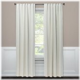 Sour Cream Blackout Window Curtain Panel