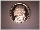 1985 S Proof Jefferson Nickel Set