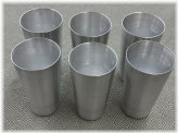 Retro Aluminum Tumblers Set