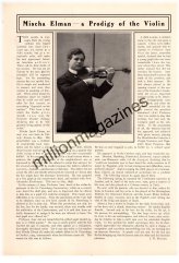 Vintage Russian Violinist Performance Print