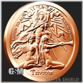 Trivium Girls Pure Copper Round