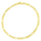 Golden Figaro Link Chain Bracelet