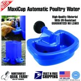 FeatherFlow Automatic Watering Cup for Your Flock