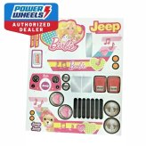 Barbie Jeep Decals Kit