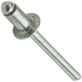 Dome Head Aluminum Rivets (1/8" x 1/16") - Pack of 100