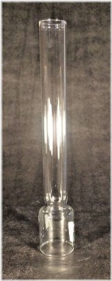 Vintage Clear Glass Lamp Chimney Shade