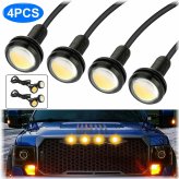 Amber Glow Kit for Ford Truck and SUV - 4 LED Grille Lights Set