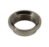 Deep Thread Toggle Switch Nut - Nickel Finish