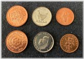 Tonga Senti Coin Set - UNC World Coins