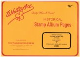 White Ace 2020 US Commemorative Singles Stamp Album Supplement W