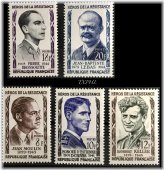 Underground Resistance Heroes 1957 Stamp Set