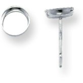 Silver Moonlight Earring Settings