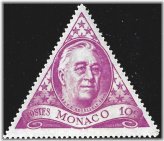 Monaco Presidential Tribute Stamp