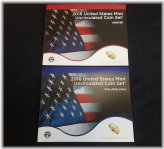 Complete 2016 US Coin Set with 26 Coins and Both "P" and "D" Mints