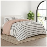 Desert Stripe Reversible Duvet Cover Set by Kaycie Gray Fashion