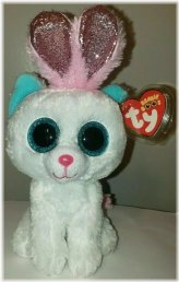 Easter Cat Plush Toy - PURR-LY by Ty (6 Inch)