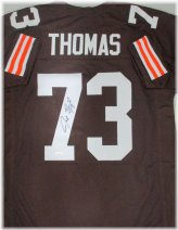 Joe Thomas Autographed Custom Replica Jersey