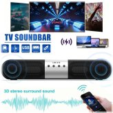 Immersive Audio System with Wireless Subwoofer and Remote Control