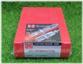 Custom Grade Full-Length 2-Die Set for 223 Remington Reloading by Hornady