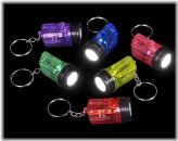 100 Mini Flashlight Key Chains with LED Batteries - Bulk Buy