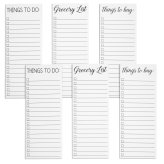 Magnetic Daily Planner Set with 6-Pack To-Do Lists