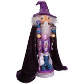Majestic Hollywood Purple Wizard Nutcracker