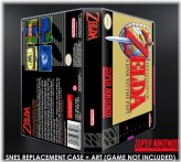 SNES Horizontal Case & Replacement Box Art Set